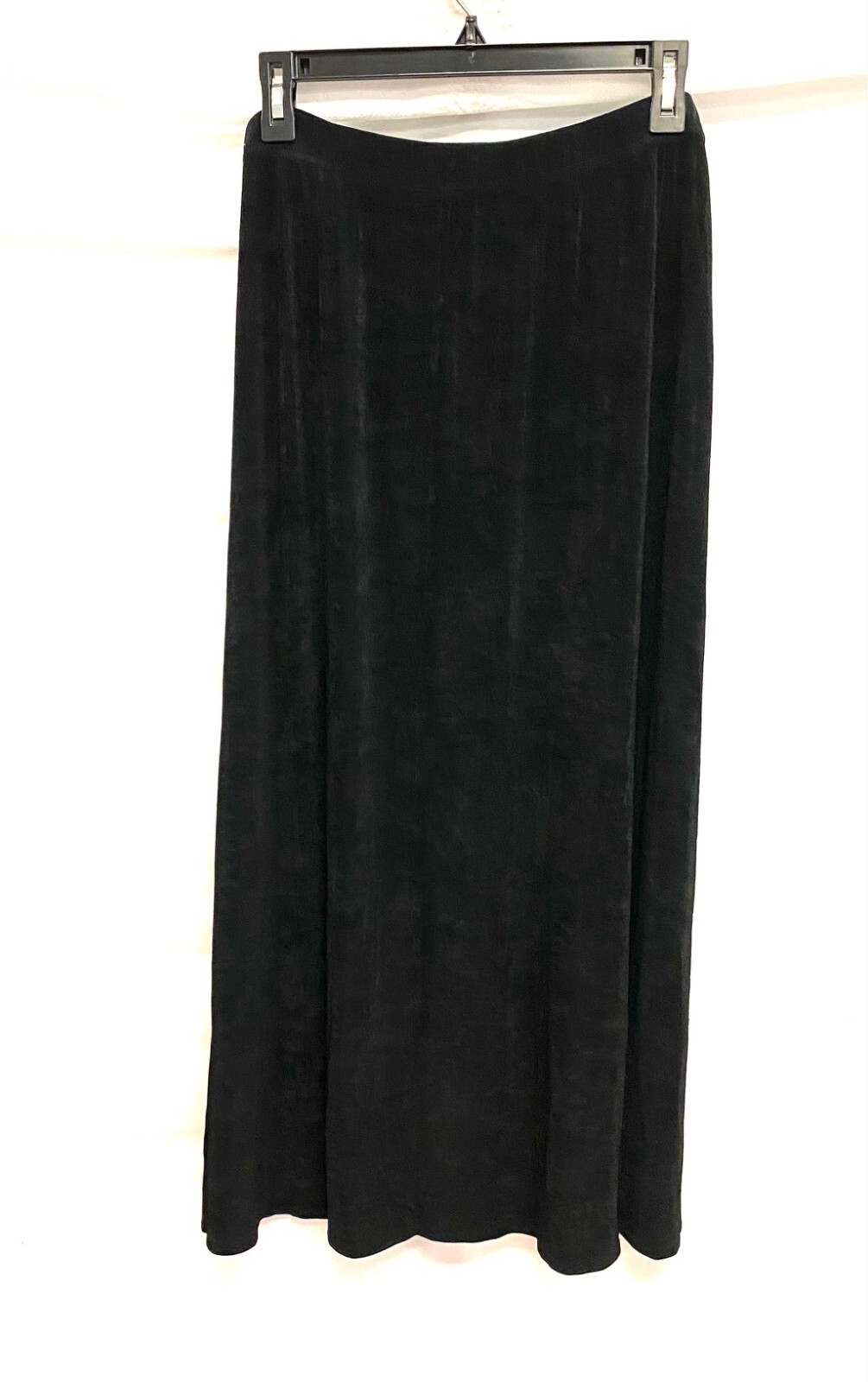 

Черная облегающая макси-юбка из ацетата VICKI VI, 1 шт., устойчива к морщинам и удобна для путешествий, Черный