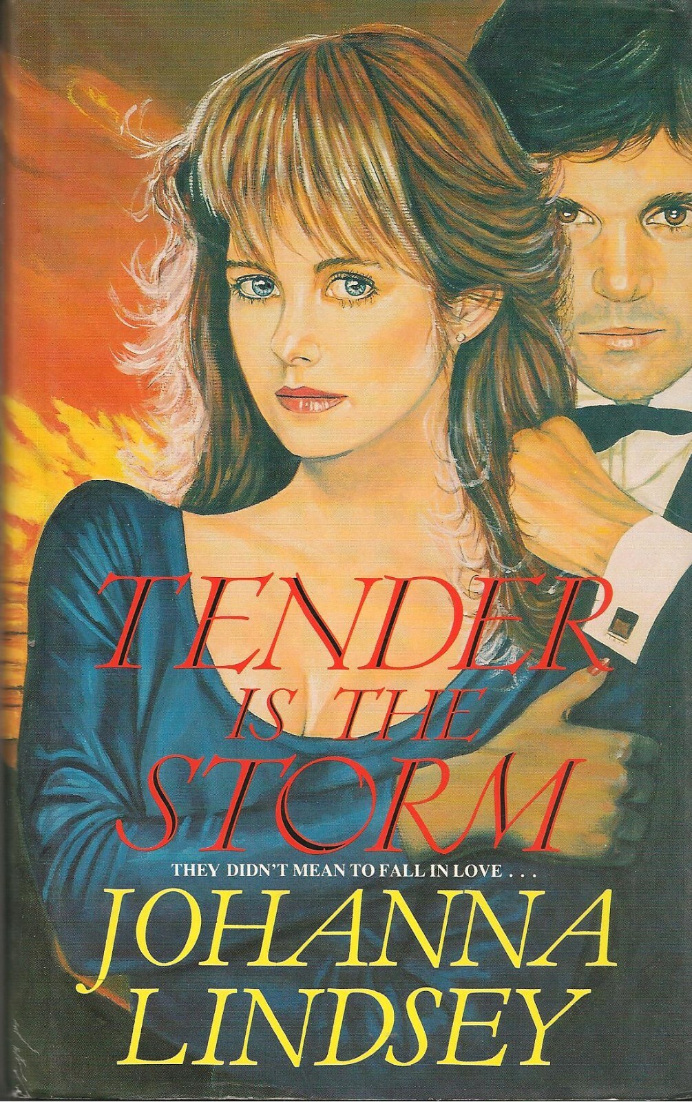 Tender Is The Storm by Johanna Lindsey (1990~HardcoverDJ~1st 