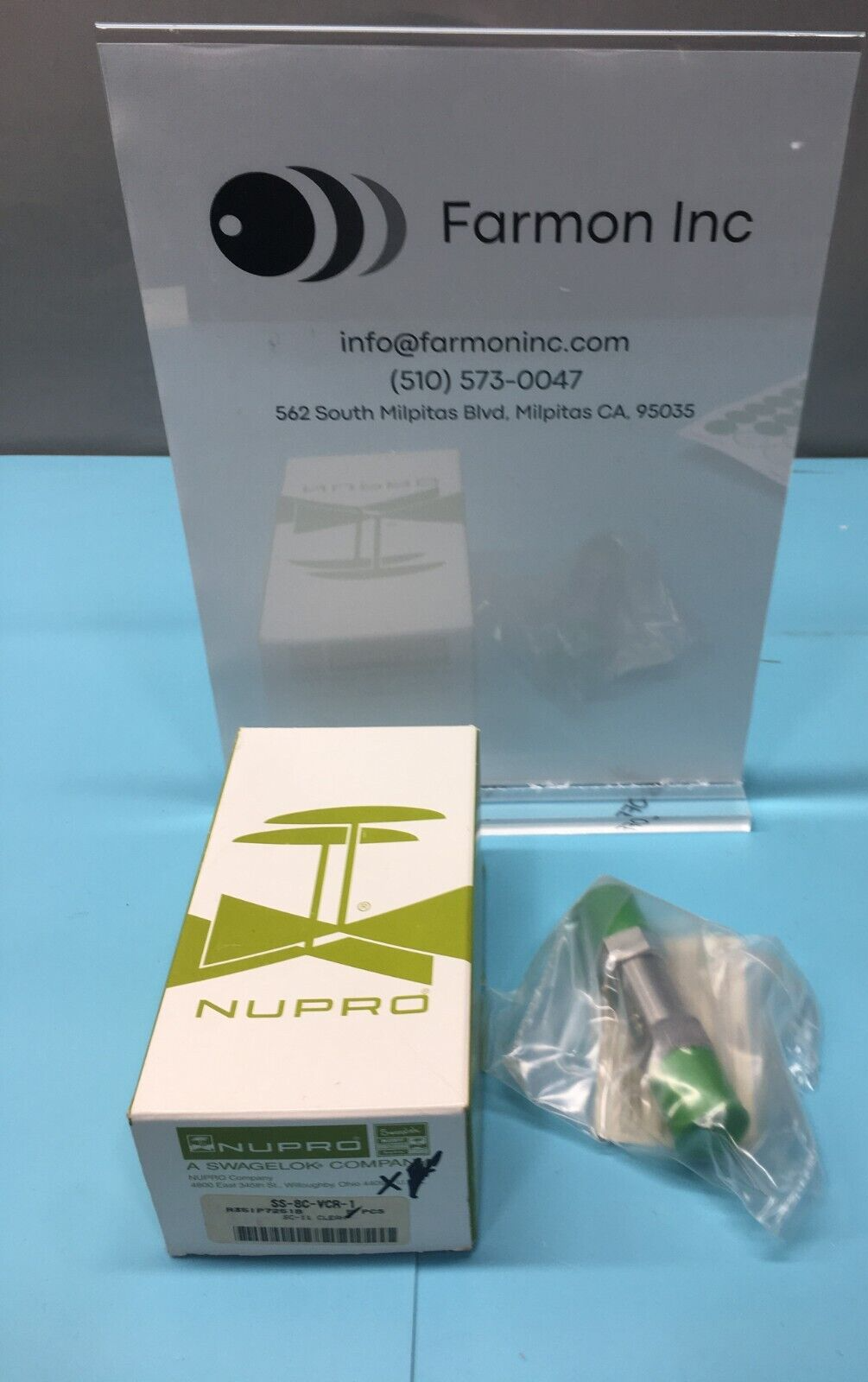 NUPRO SS-8C-VCR-1 STAINLESS STEEL CHECK VALVE, 120688