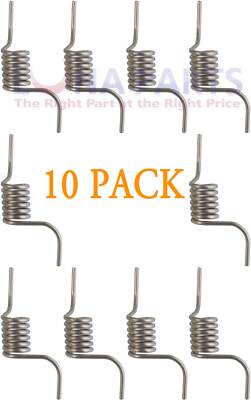 10 Pack Refrigerator Door Spring Steel for LG, Kenmore MHY62044106 MHY62044104