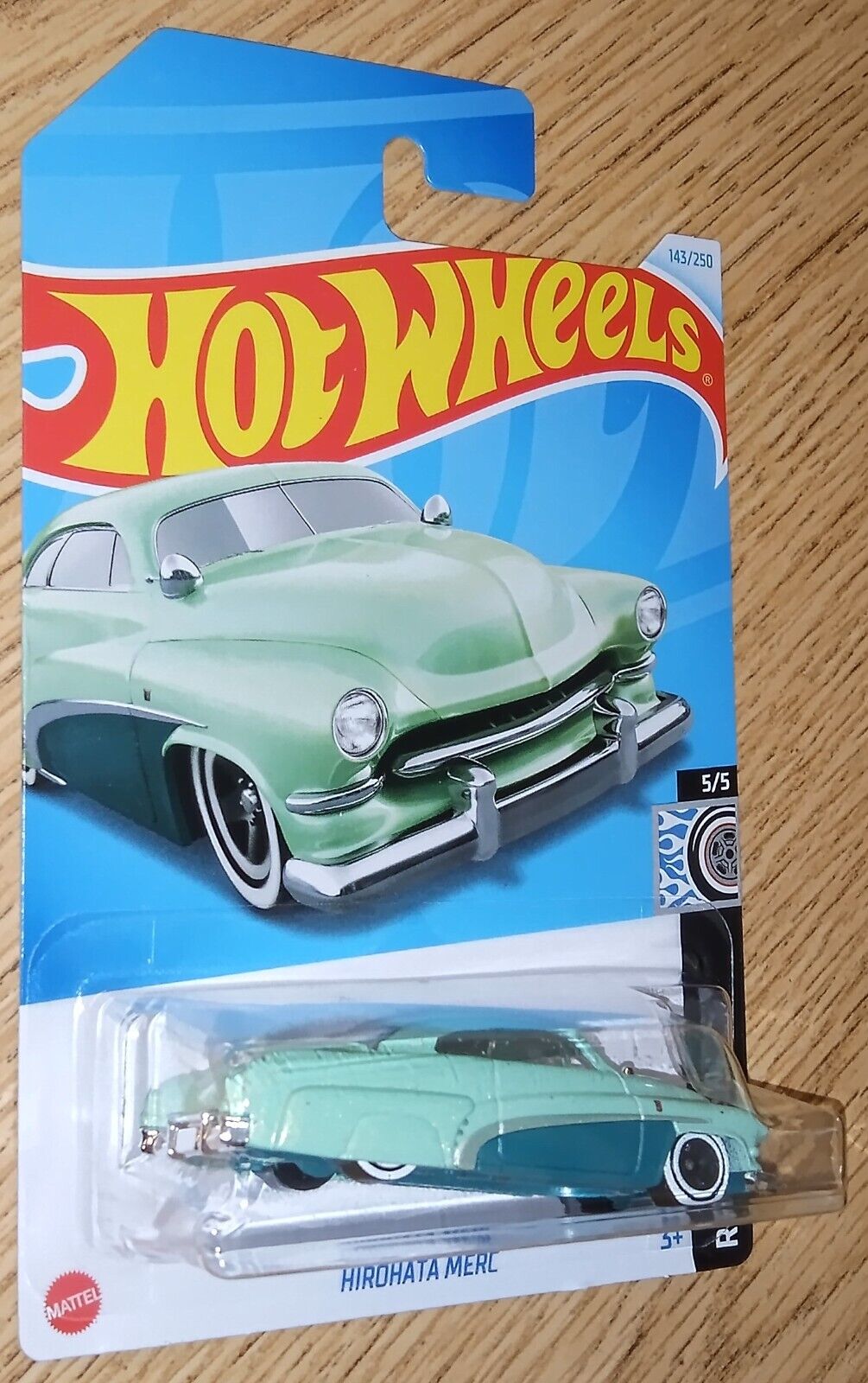 2024 Hot Wheels Hirohata Merc 143/250 Rod Squad 5/5 Green 2024 Hot Wheels Hirohata Merc 143/250 Rod Squad 5/5 Green