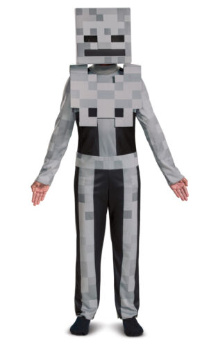 Skeleton Child Costume Boys NEW Minecraft