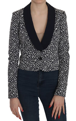 

PATRIZIA PEPE Блейзер Синий однобортный формальный с длинными рукавами IT42/US8/ Рекомендуемая розничная цена 500 долларов США