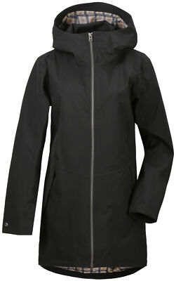 Didriksons Damen Parka Jacke FOLKA WNS PARKA 4 schwarz winddicht wasserdicht