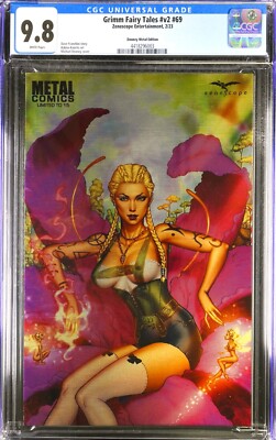 Grimm Fairy Tales V2 #69 - Michael Dooney ''Gretel'' Metal Edition  CGC 9.8/LE 15 