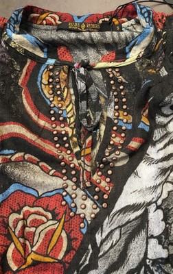 RUDE RIDERS ORIGINAL RUDE RIDERS DAMEN SHIRT CAPE TUNICA UMHANG R02642 RW50