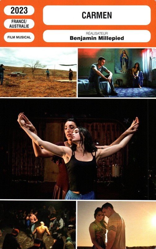 Fiche CinÃ©Ma - Benjamin Millepied - Carmen - 2023