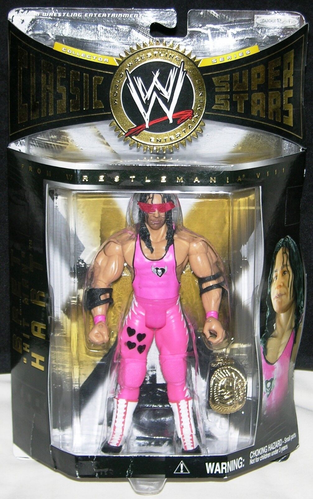 WWE Bret Hart Classic Superstars Series 3 Jakks Pacific WWE Bret Hart Classic Superstars Series 3 Jakks Pacific