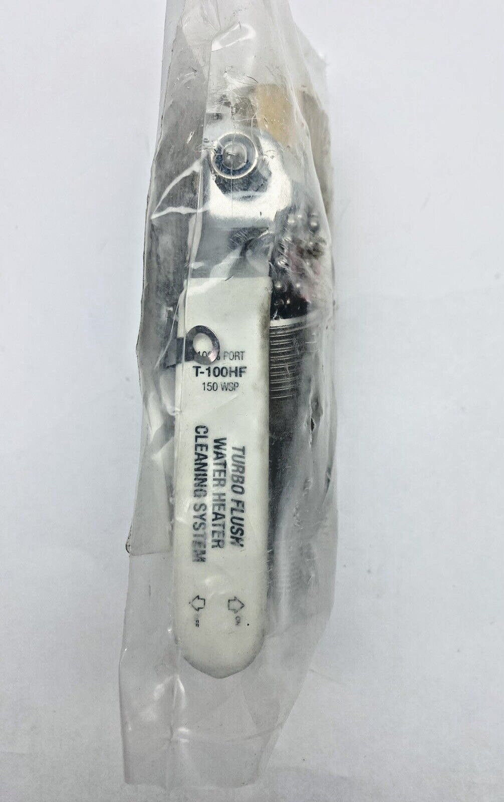 SR121 Water Heater Flush/Drain Valve 3/4″ Full Port Lead Free w/ 3" Dielectric