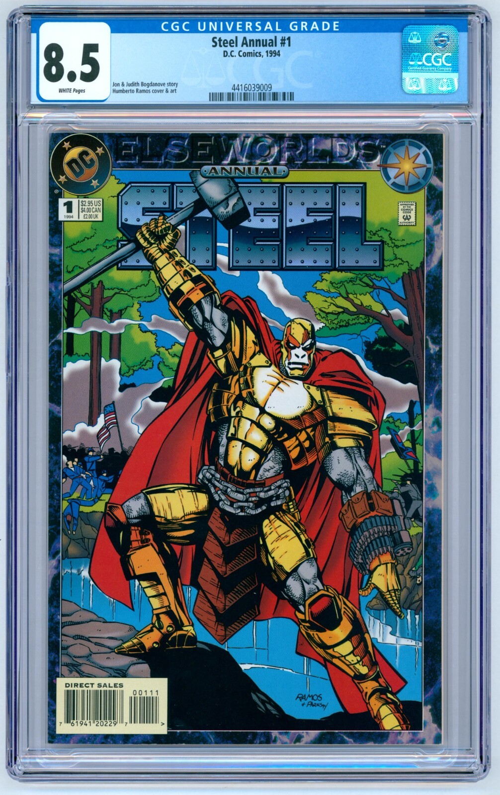 Steel Annual #1 CGC 8.5 (1994)