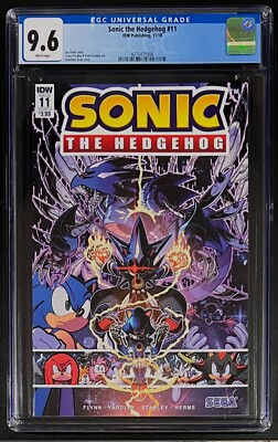 Sonic the Hedgehog #11 CGC 9.6 Cover A Gray IDW Publishing 2018 09/18 Comic RARE