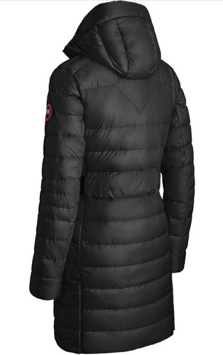 Pre-owned Canada Goose Cypress Packable Hooded 750-fill-power Down Puffer Medium In Black