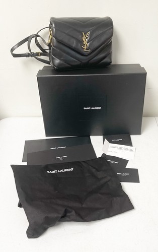 24PF new/Saint Laurent YSLグレインレザー製バニティケース Bag 24PF new/Saint Laurent YSLグレインレザー製バニティケース Bag