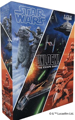 + Star Wars UNLOCK! The Escape Game | Brand New | Sealed New