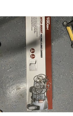 hyper tough hitch mount folding 4 bike carrier