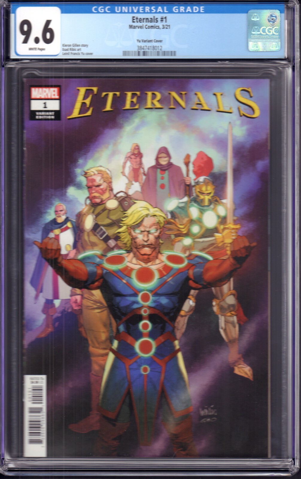 アメコミ Eternals #1 エターナルズ　スパイダーマン　マーベル　リーフ アメコミ Eternals #1 エターナルズ スパイダーマン マーベル リーフ
