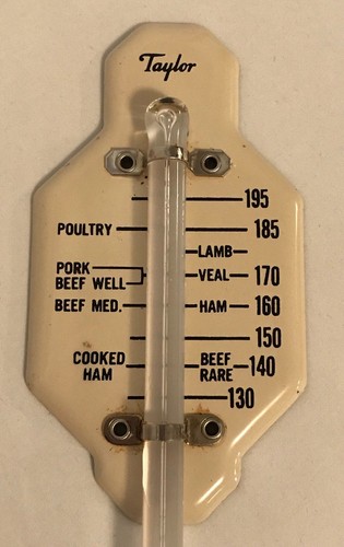 Vintage Mid Century Taylor Roast Meat Thermometer C1