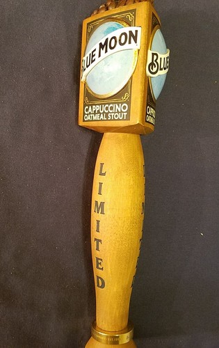 Blue moon Cappuccino Oatmeal Stout Tap Handle Limited Edition