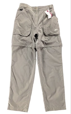 Mammut Outdoor Womens Vintage Convertible Pants Size 40| Taupe| Y2k Gorpcore