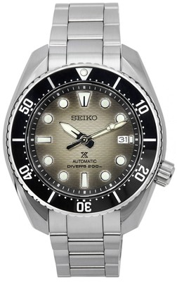 Pre-owned Seiko Prospex Sea King Sumo Gradation Dial Automatic Diver Spb323j1 Mens Watch