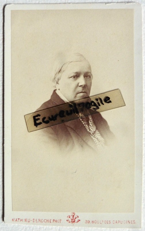 Cdv Mathieu Deroche 1871 Homme NommÃ© Delannoy Delaunay Mort 10/09/1875 H245