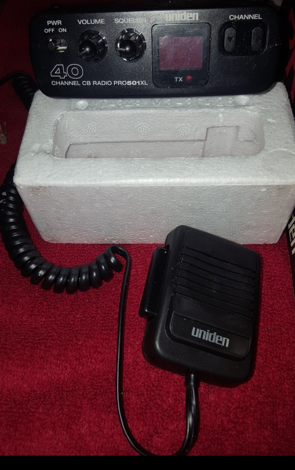 Uniden PRO501XL 40 Channel CB Radio Mint