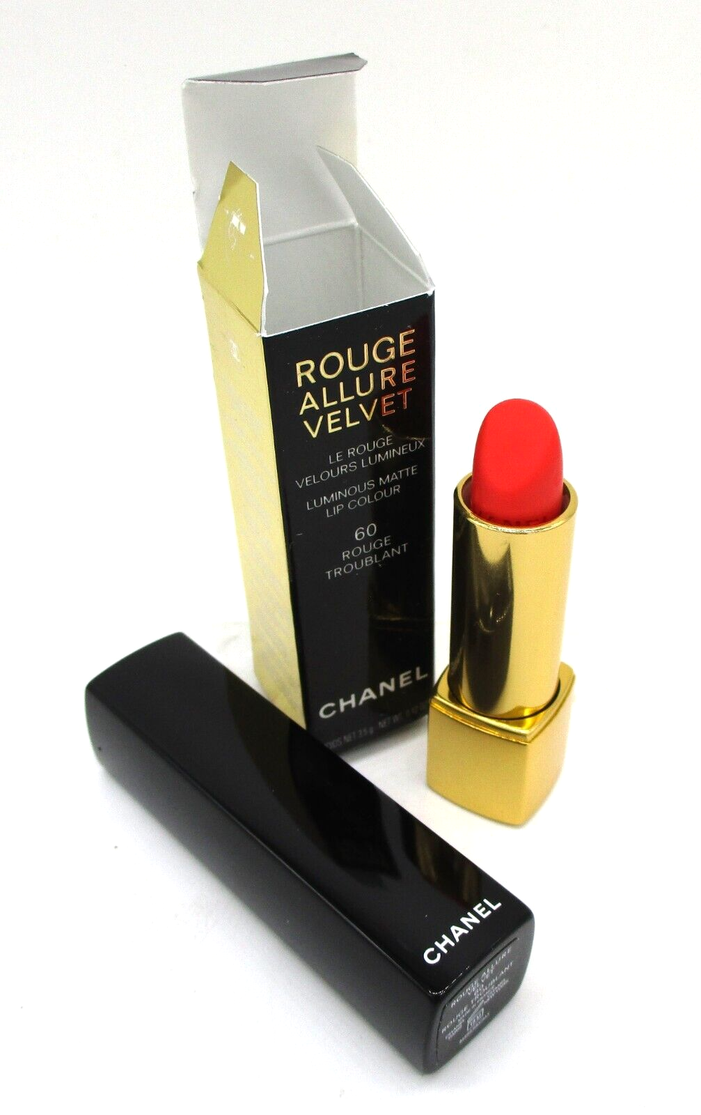 なったんCHANEL ROUGE ALLURE VELVET458459 ROUGE ALLURE VELVET Luminous matte lip colour 45 - Intense