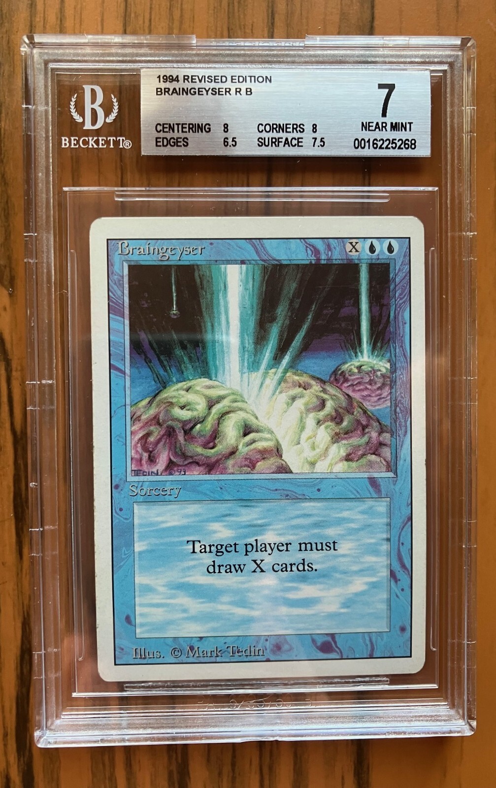 Braingeyser Revised MtG BGS 7 1994 (SUBS 8, 6.5, 8, 7.5) | eBay