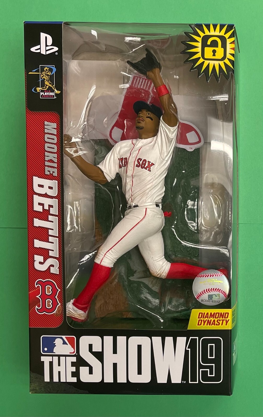 マクファーレン MLB 7インチ ムーキー・ベッツ/ボストン・レッドソックス Amazon.com: McFarlane Toys MLB The Show 19 Mookie Betts