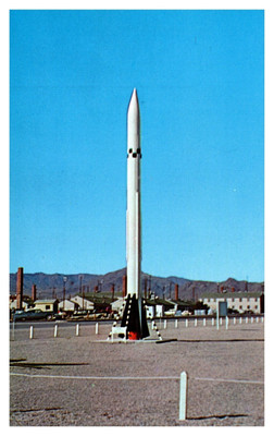Corporal surface -to- surface Field Artilery guided missile  postcard