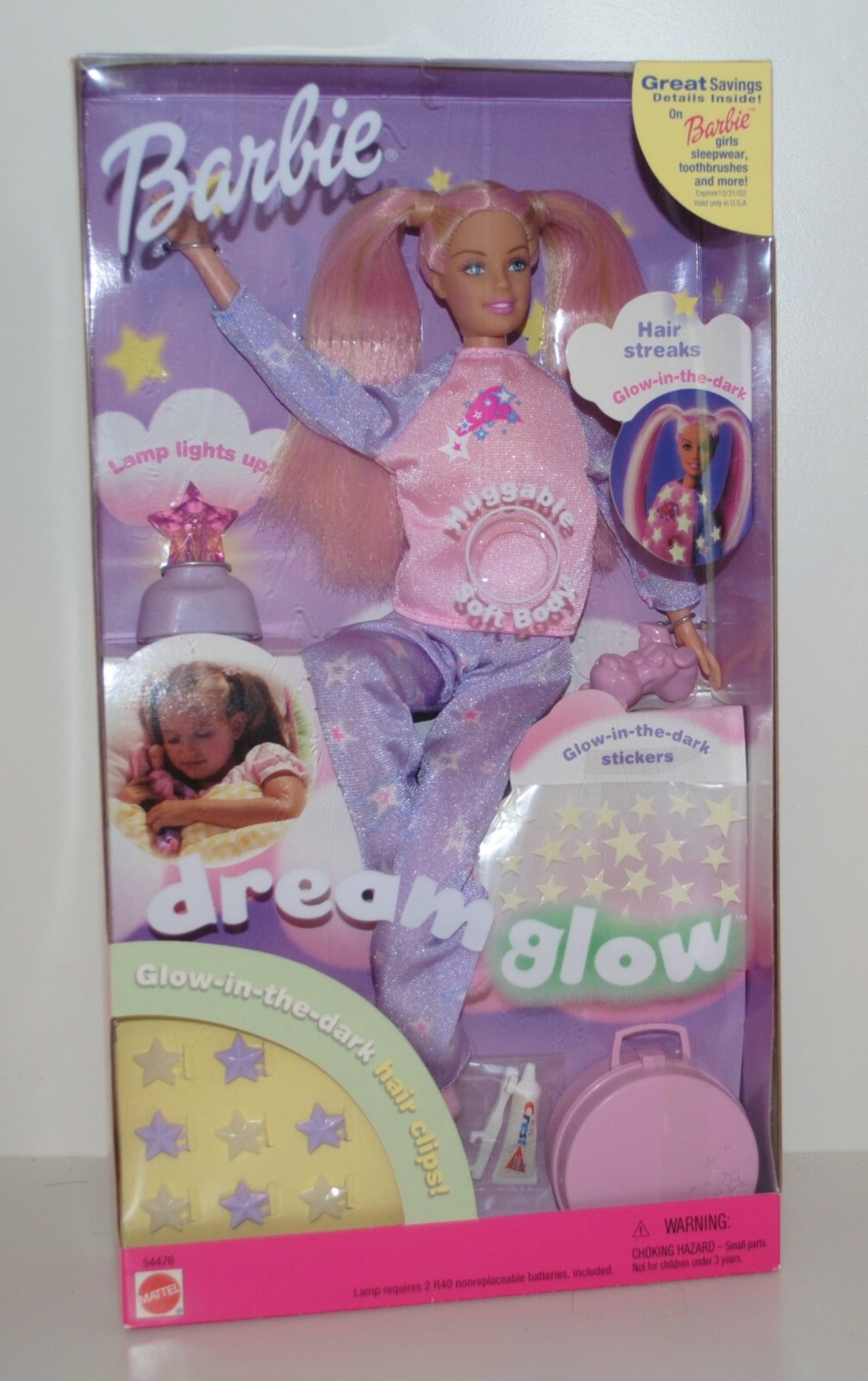 barbie dream glow doll