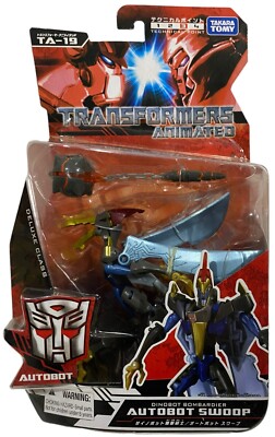 Transformers Animated Takara Tomy TA-19 Dinobot Bombadier Swoop Figure NEW 2010