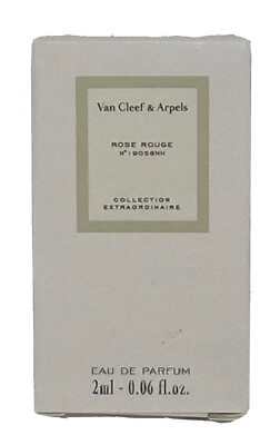 Van Cleef Arpels Rose Rouge 0.06 oz 2 ml EDP Spry Mini Travel Sample Vial 4/2021
