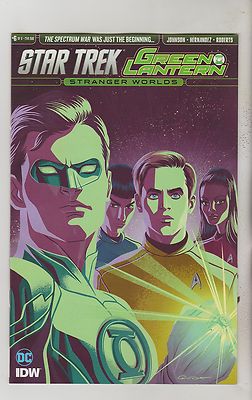 IDW & DC COMICS STAR TREK GREEN LANTERN STRANGER WORLDS #6 2017 SUBS VARIANT NM