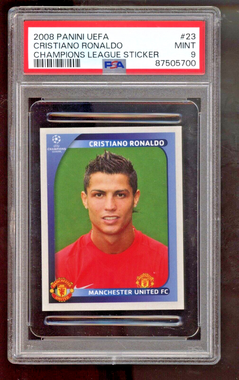 Brazil version 2012 Panini UEFA Euro #277 Cristiano Ronaldo