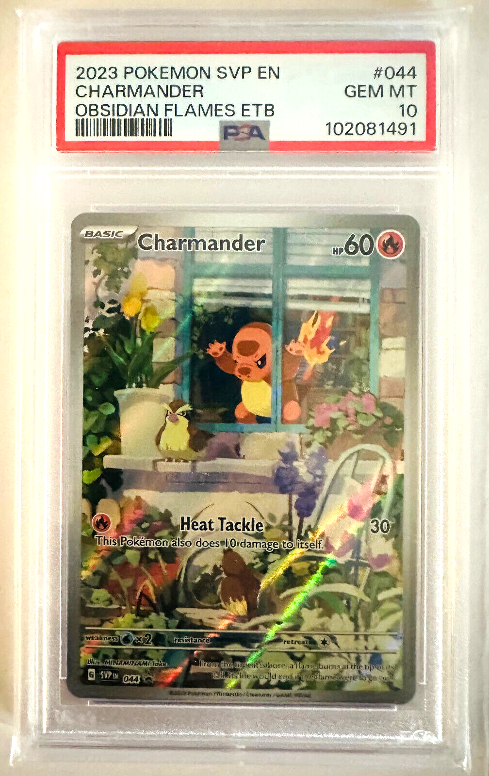 PSA9ヒトガゲARプロモ 英語版SVP044 Charmander PROMO - メルカリ