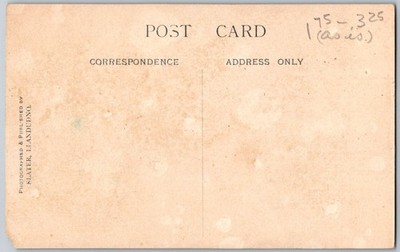 Antique RPPC Postcard Slater Studio, Llandudno Seafront Llandudno, Wales 1900s — additional view