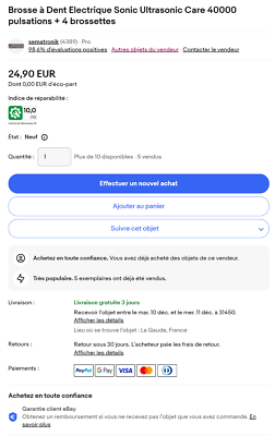 Fotos del artículo de un comprador verificado