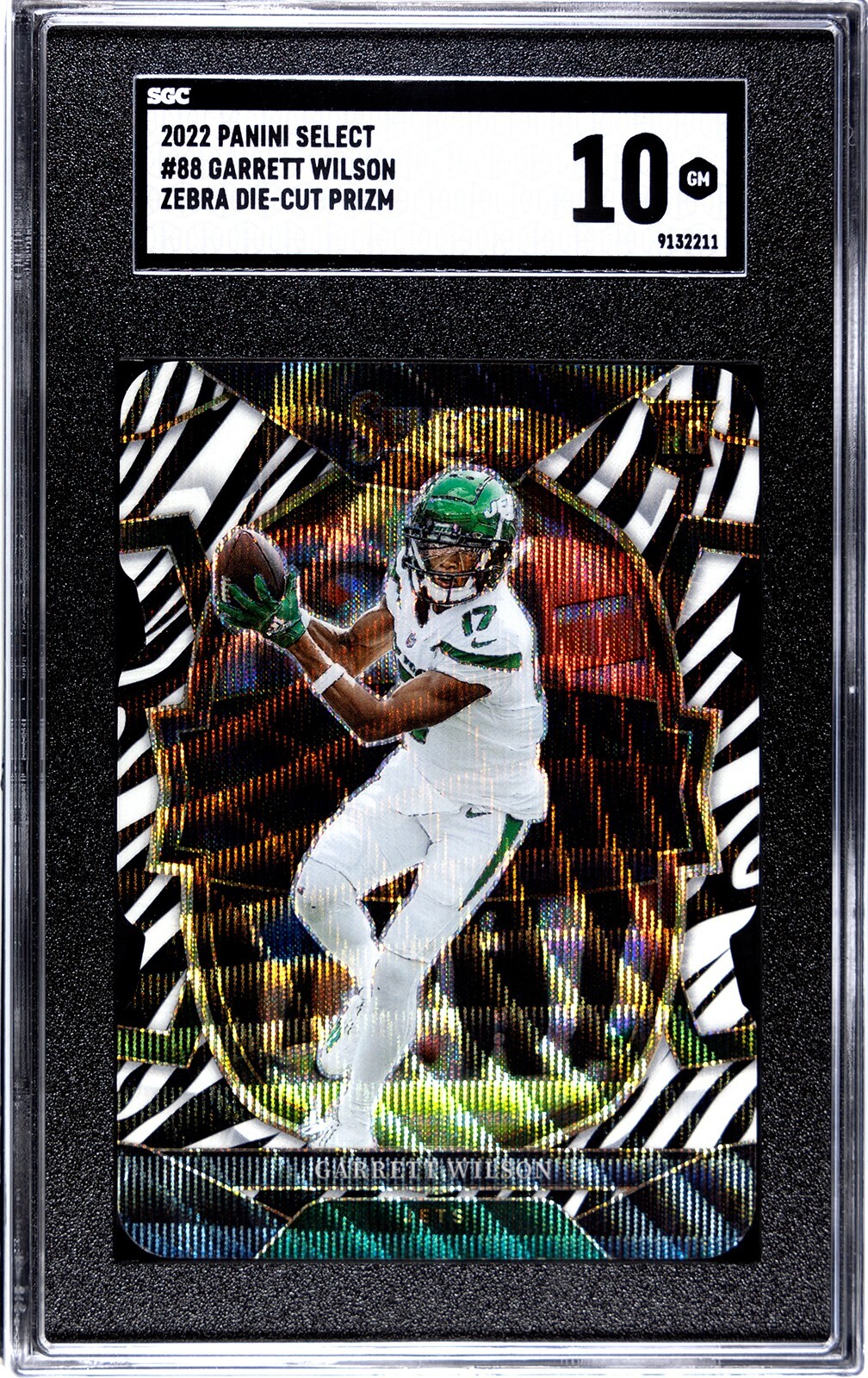 2022 SELECT #88 GARRETT WILSON ZEBRA DIE CUT ROOKIE RC SSP