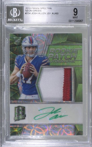 2018 Panini Spectra Josh Allen #204