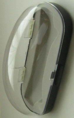 Big Huge Extra Large Sunglass Eyeglass Case Hard Plastic Clear Top Clam shell XL