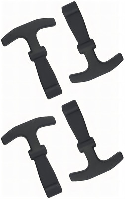 4Pcs Rubber T-Handle Cooler Latches Non Slip Replacement Parts For YETI and RTIC