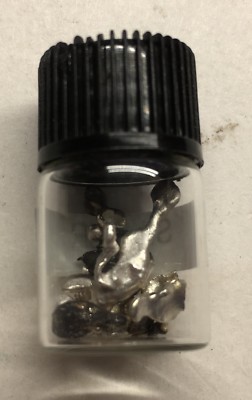 ELEMENT #47, SILVER SHOT, 99.99% PURE SAMPLE, 3 GM