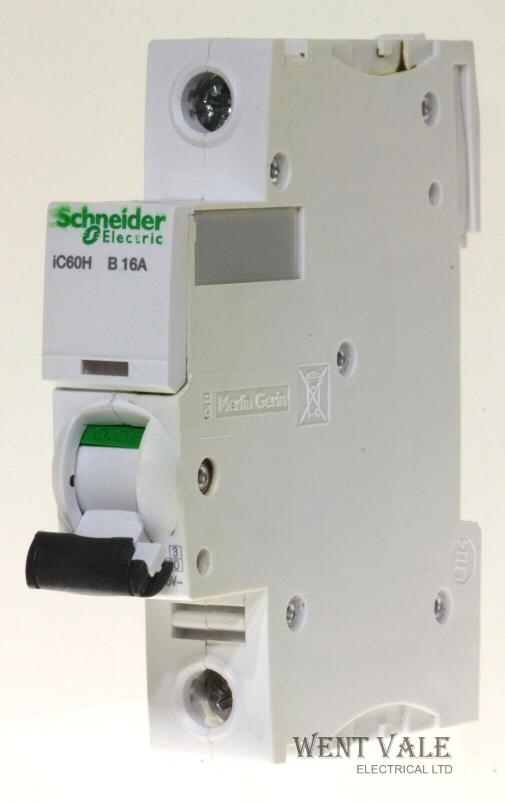 Schneider Acti 9 - iC60HB116-A9F53116 - 16a Type B Single Pole MCB Latest Model 