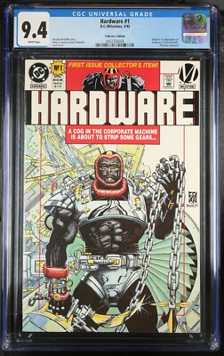 Hardware 1 4/93 D.C./Milestone Collector's Edition 4402326008 - CGC Grade 9.4