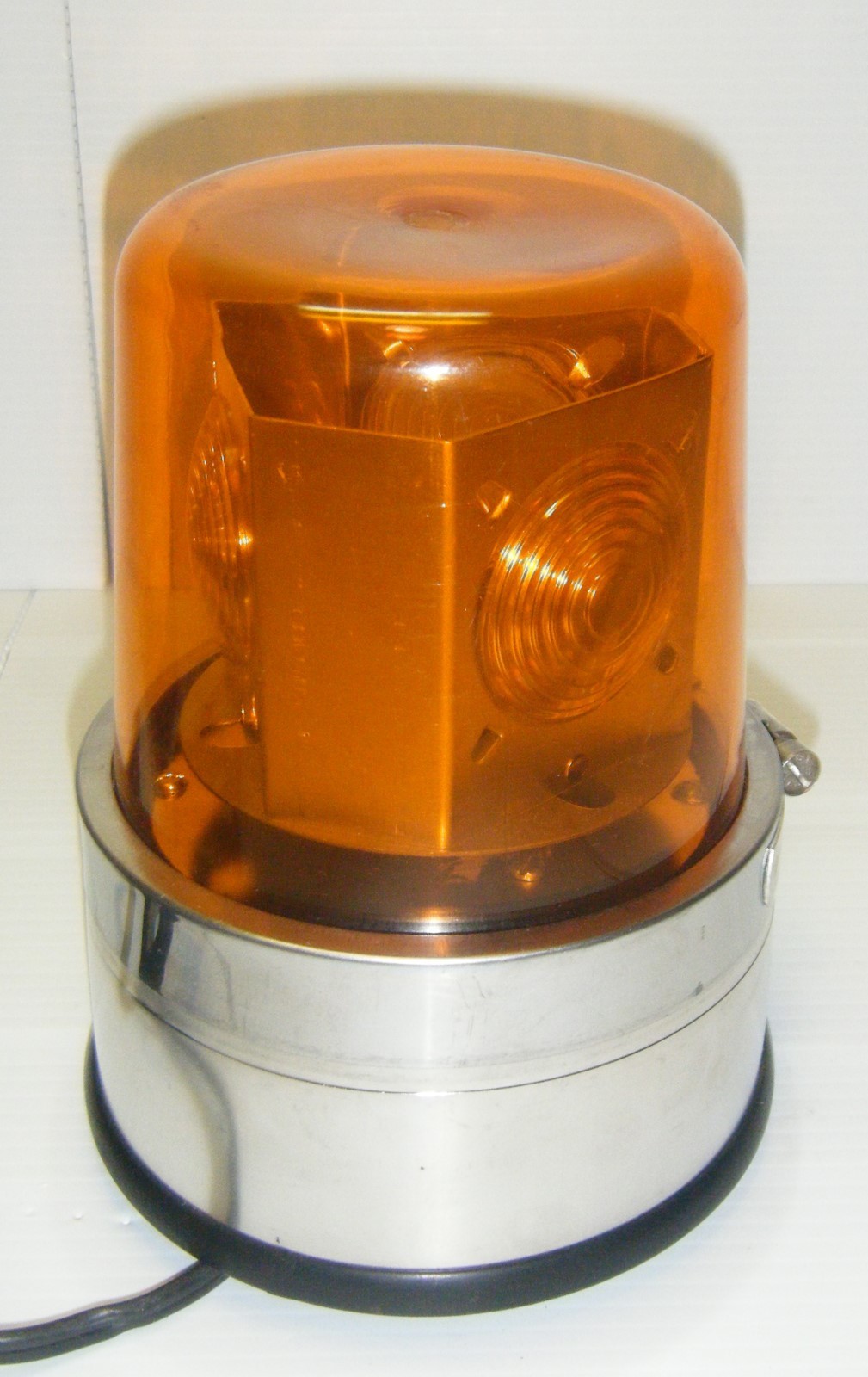 Vintage Esco LiteYellow Amber 12V Beacon style  Warning Light