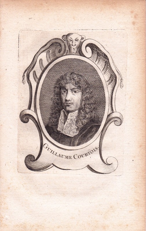 Portrait Xviiie Guillaume Courtois Guglielmo Cortese Il Borgognone Peintre 