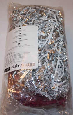 Stampin Up Retired SWEET SOIREE READY SHREDDIE Basket Filler Pink White Silver