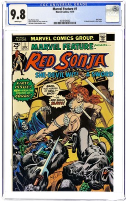 Marvel Feature #1 CGC 9.8 1975 4518104002