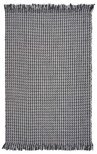 Серый ковер ручной работы в клеточку размером 8 X 10 дюймов для помещений